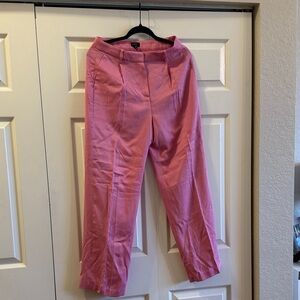 J. Crew Women's Bold Pink Trousers
